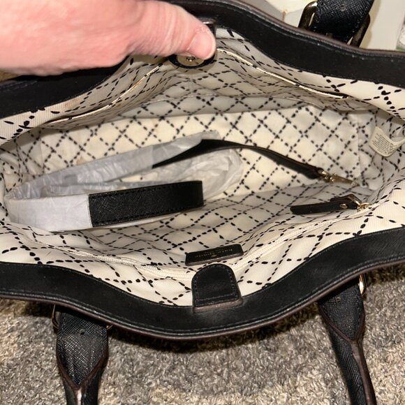 Kate Spade New York Cove Street Saffiano Leather Tote with Removable crossbody - Picture 6 of 6